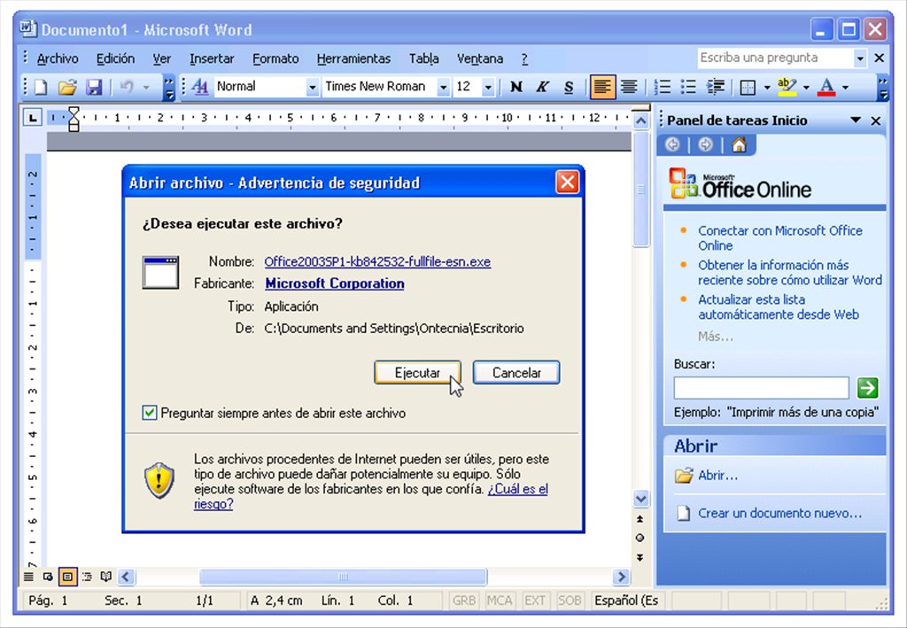 Microsoft Office 2003 Cracked