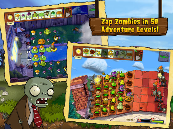 Plants Vs Zombies App Free